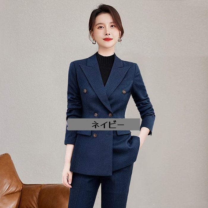 スーツ セットアップ フォーマル タキシード風 パールボタン スーツ セットアップ フォーマル タキシード風 パールボタン