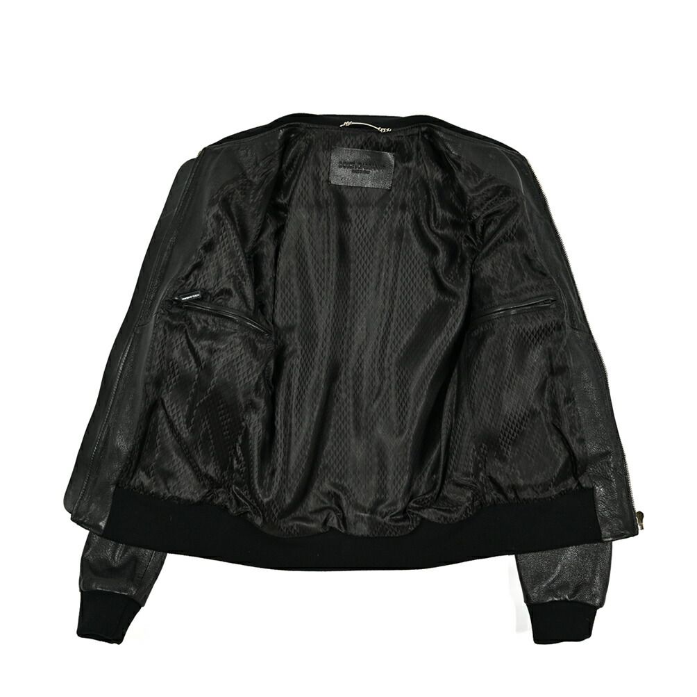 ドールチェ&ガッバーナ D&G　シングルライダースジャケット DOLCE & GABBANA ドルチェ&ガッバーナ / ツインジップ シングル