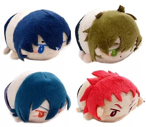 キーホルダー・マスコット(キャラクター)　全4種セット やわらかマスコット 「ハイ☆スピード!-Free! Starting Days-」 ハイ☆スピード -Free! Starting Days- やわらかマスコット 4種