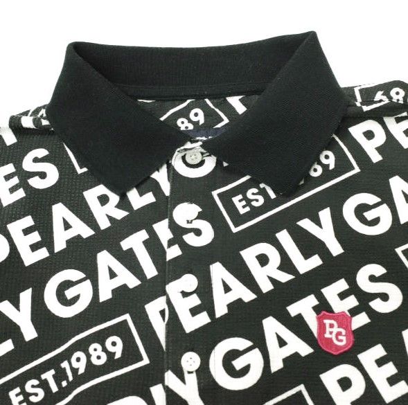 PEARLY GATES パーリーゲイツ 日本製 レジメンタルロゴプリント