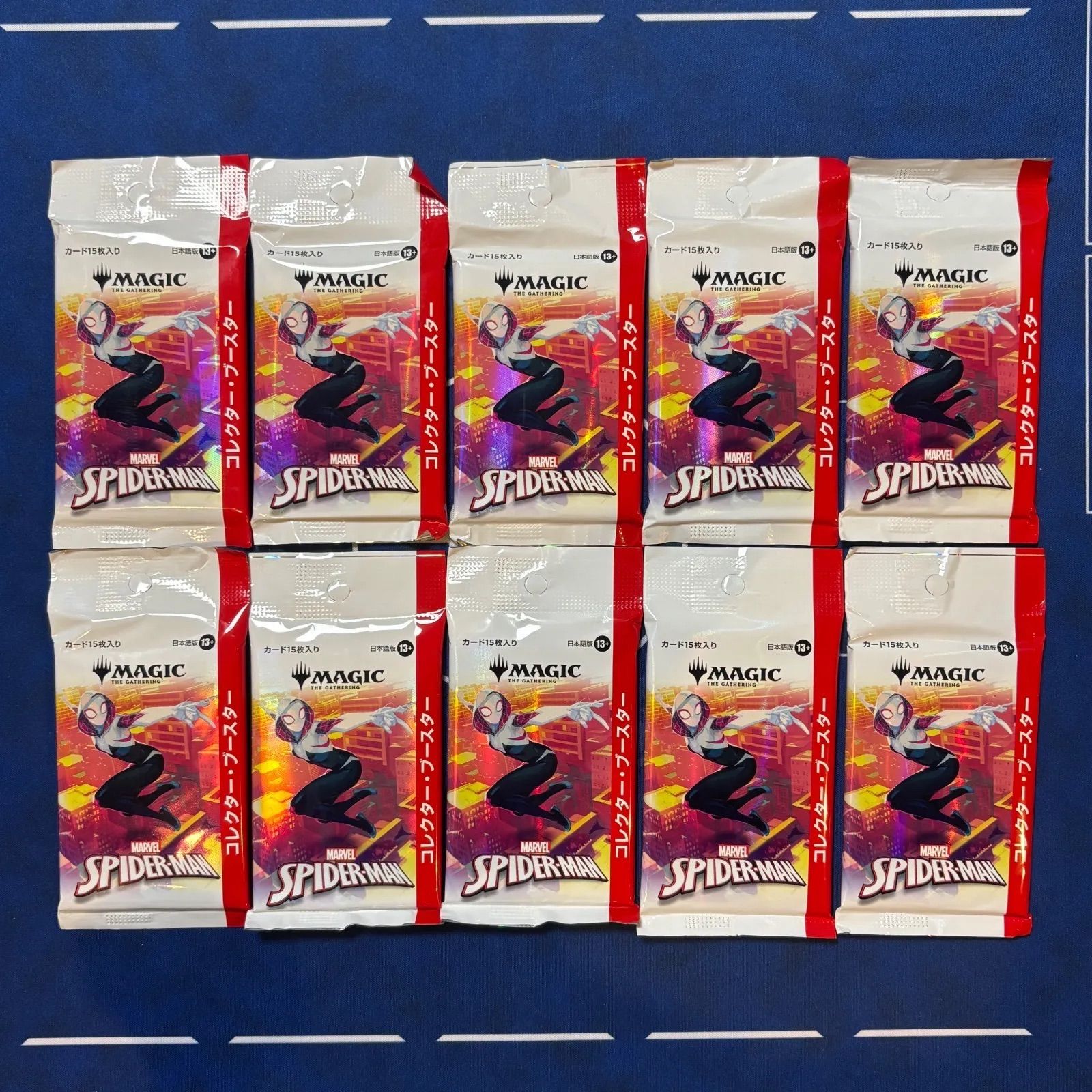 日本語版 マジック ザ ギャザリング MTG スパイダーマン MARVEL マーベル コレクターブースター 10パック