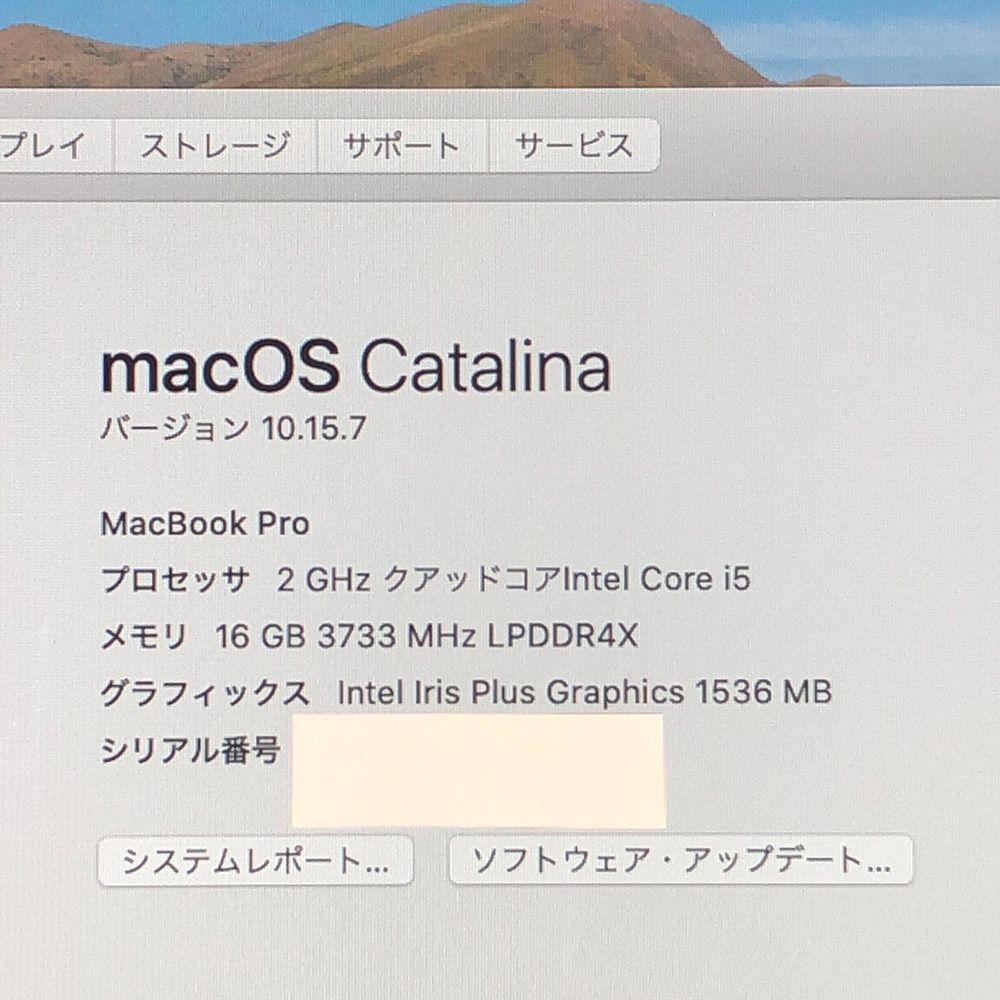 本体のみ Apple MacBook Pro 13インチ 2020 Thunderbolt 3ポートx4 i5 16GB 512GB A2251 EMC3348|MB-251544 352145