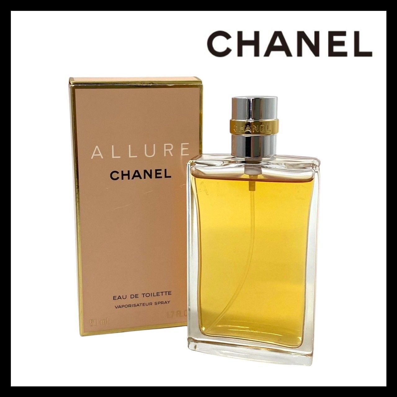 【CHANEL】アリュール オム オード トワレ 50ml 香水/パヒューム/フレグランス シャネル ALLURE HOMME EDT/EAU DE TOILETTE (SER-3284)