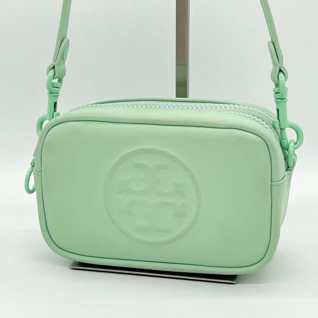 美品】TORY BURCH ペリーボンベミニバッグ ショルダーバッグ - ショルダーバッグ