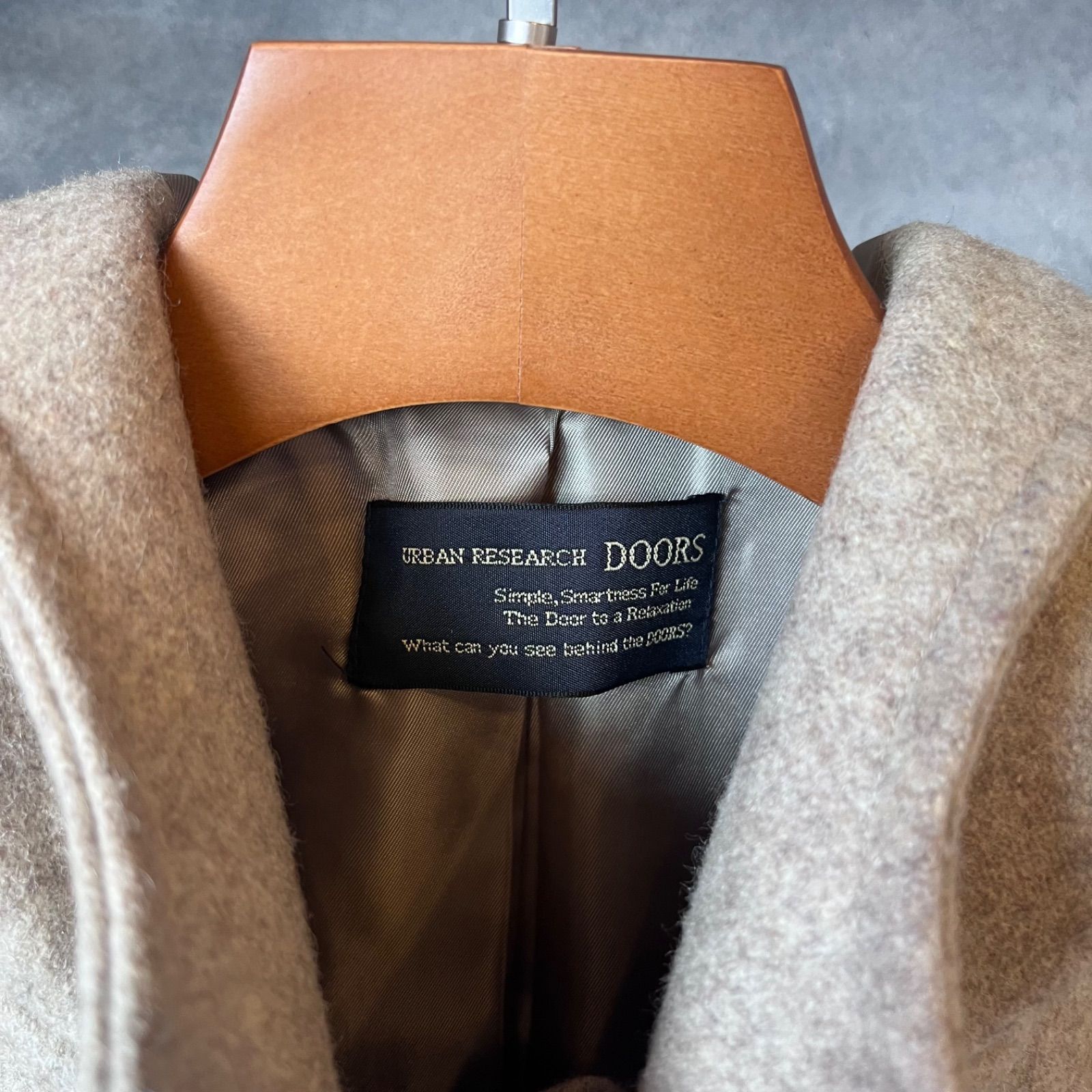 アーバンリサーチドアーズ ダッフルコート urban research doors