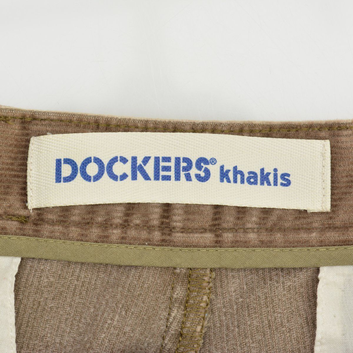 デッドストック☆90s DOCKERSドッカーズ ツータック 太畝 コーデュロイパンツ 焦げ茶 w33 L32☆スラックス Levi'sリーバイス -  Sixpacjoe Web Shop
