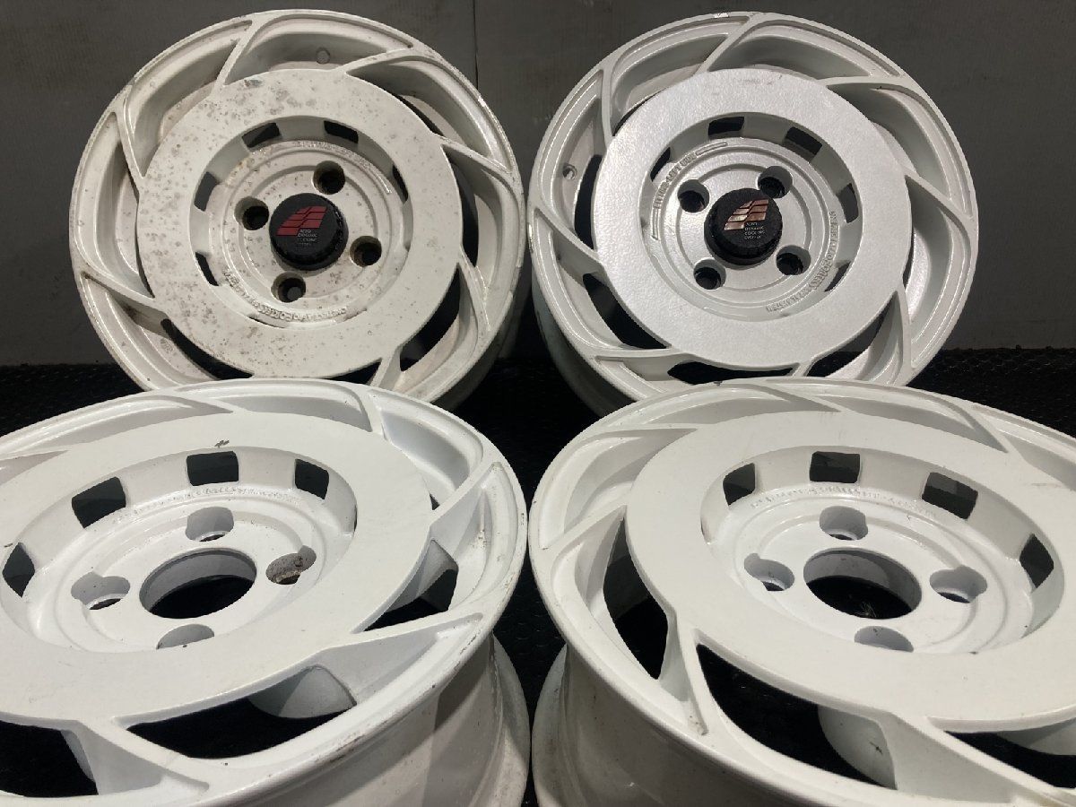 FORTECS フォルテクス 社外ホイール 15インチ 4本 6.5J4HPCD114.3 25 左右非対称 長期 センターキャップ付 MHB568