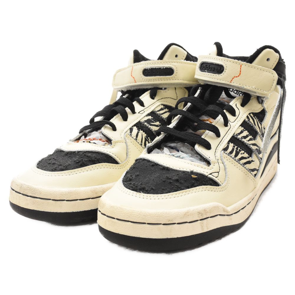 adidas アディダス originals FORUM MID ZEBRA フォーラム ミッド ゼブラ ミッドカット GX3957 size:28.0cm adidas (アディダス) FORUM MID ZEBRA フォーラム ミッド ゼブラ