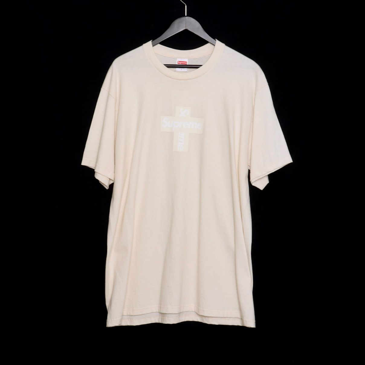 未使用 SUPREME Cross Box Logo Tee Lサイズ