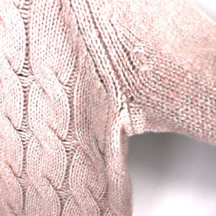 Drawer ウール ケーブル編み クルーネックセーター ドゥロワー Drawer 