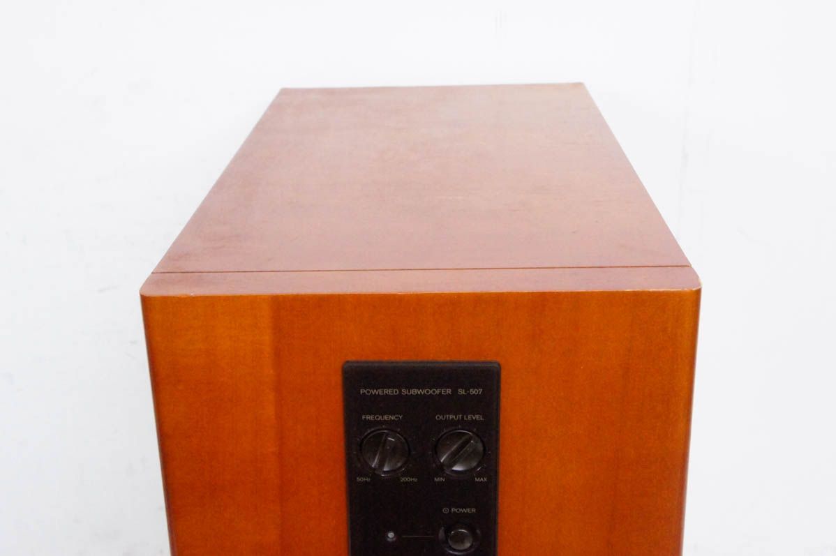 ONKYOオンキヨー アンプ内蔵サブウーファーシステム SL-507