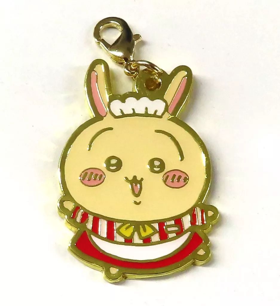 ちいかわレストラン うさぎ2点セット アクスタ メタルチャーム