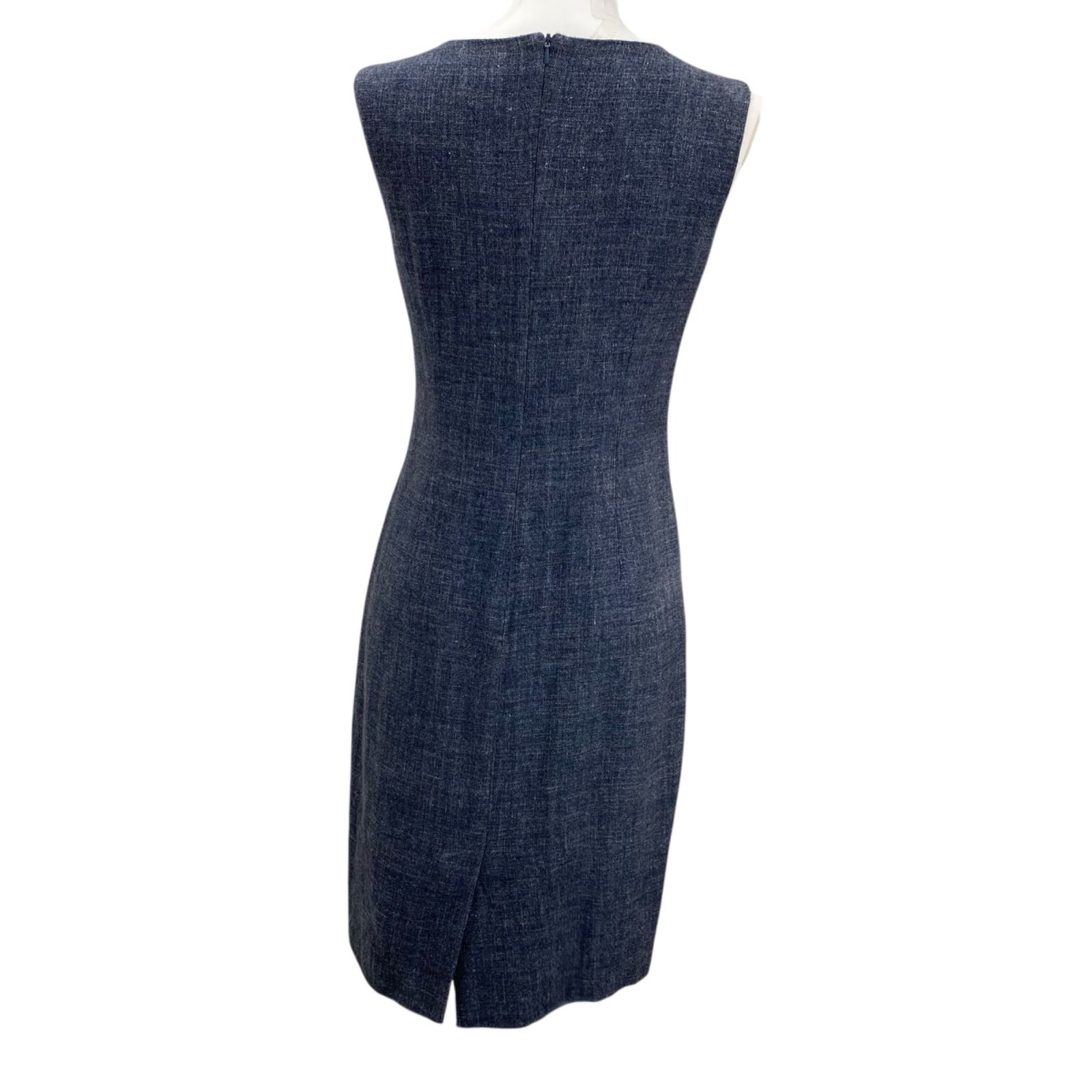 【新品】MaxMara ノースリーブワンピース マックス マーラ Max Mara ワンピース ノースリーブ 膝丈 シルク
