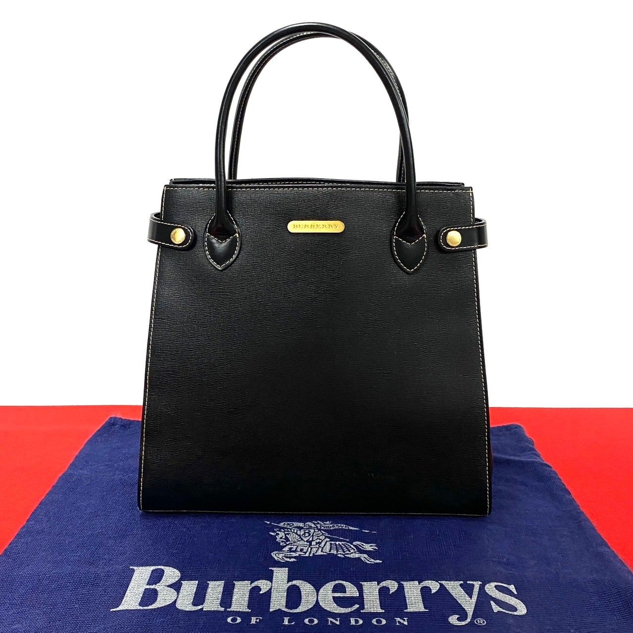 極 美品 希少品 BURBERRY バーバリー ロゴ プレート 金具 ノバ
