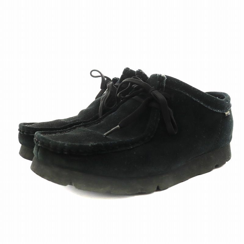 CLARKS ブラック スエード モカシン クラークス CLARKS ブラック スエード モカシン クラークス