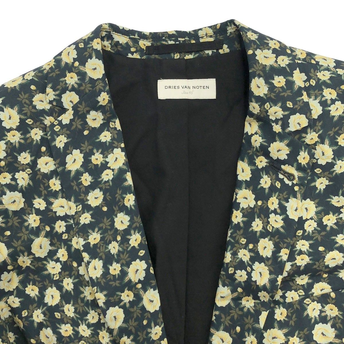DRIES VAN NOTEN ドリスヴァンノッテン 14SS フラワープリント2B 