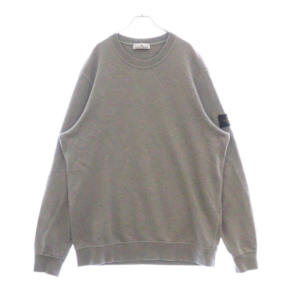 STONE ISLAND グレー クルーネックスウェット STONE ISLAND (ストーン