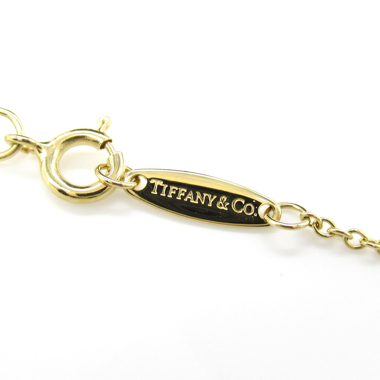 Tiffany & Co. ゴールドネックレス　バイザヤード ティファニー TIFFANY＆CO ネックレス バイザヤードネックレス