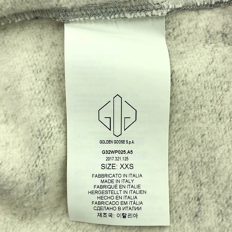 GOLDEN  / ゴールデングース | GREY FLORAL SWEATSHIRT フラワープリント 七分袖 スウェット | XXS | グレー / ブルー/ グリーン | レディース GOLDEN GOOSE - GOLDEN GOOSE / ゴールデングース | GREY FLORAL