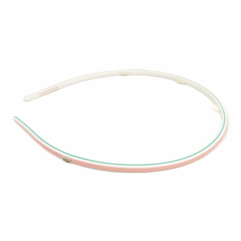 アレクサンドルドゥパリ Alexandre De Paris ライン カチューシャ エアアクセサリー ピンク ミント ホワイト