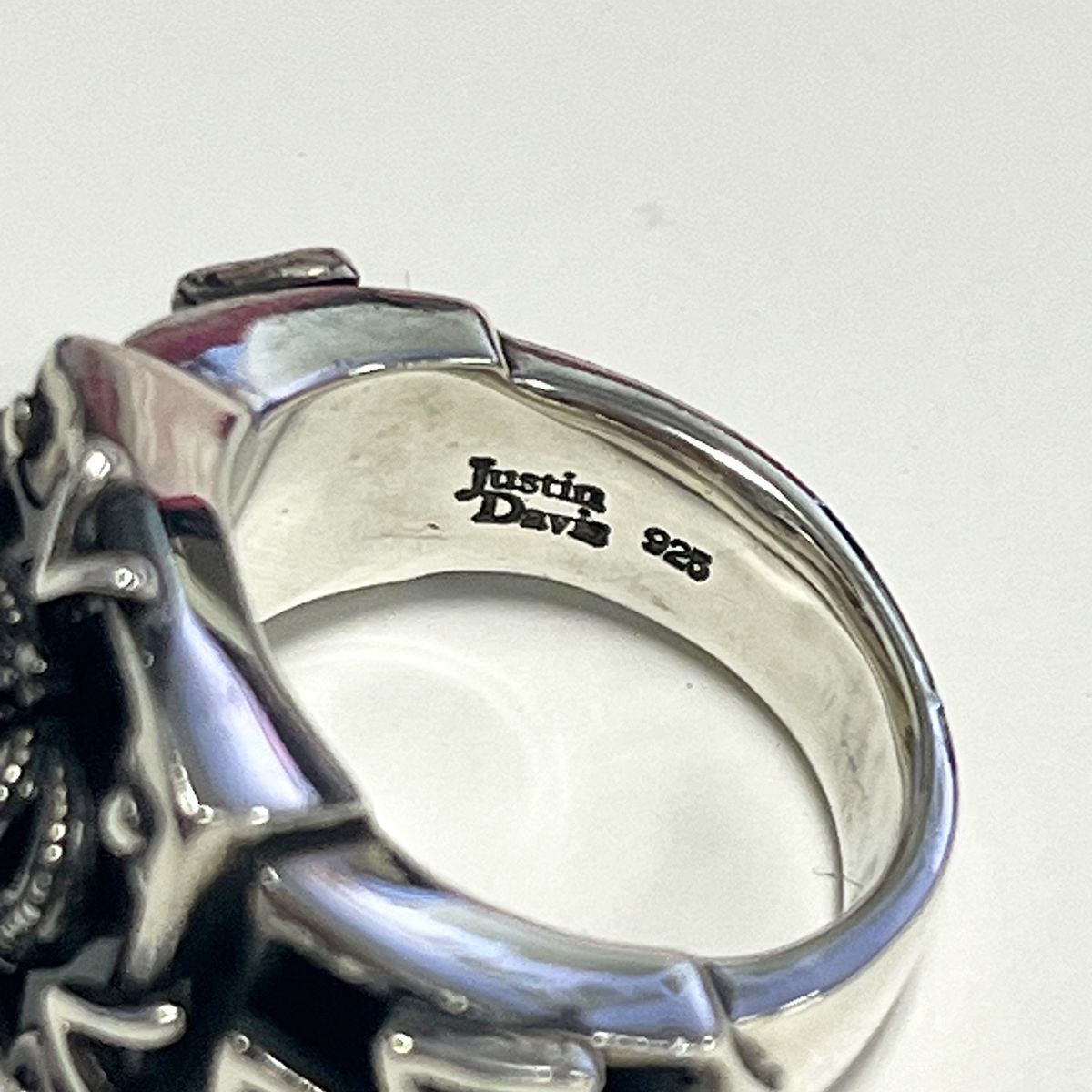 Justin Davis ジャスティンデイビス リング オニキス クラウン