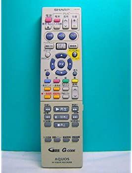 【中古】シャープ HDD DVD VHSリモコン GA513PA