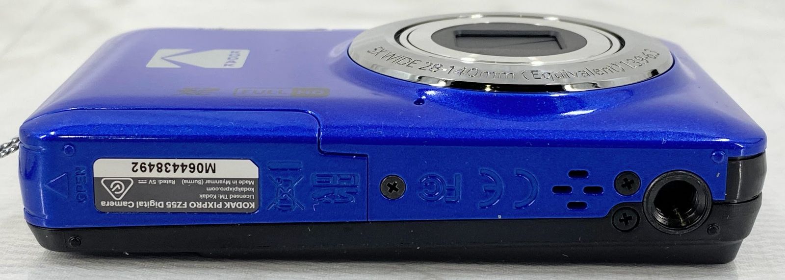 極美品】KODAK(コダック) PIXPRO 使いやすい ズーム FZ55-BL 16MP 