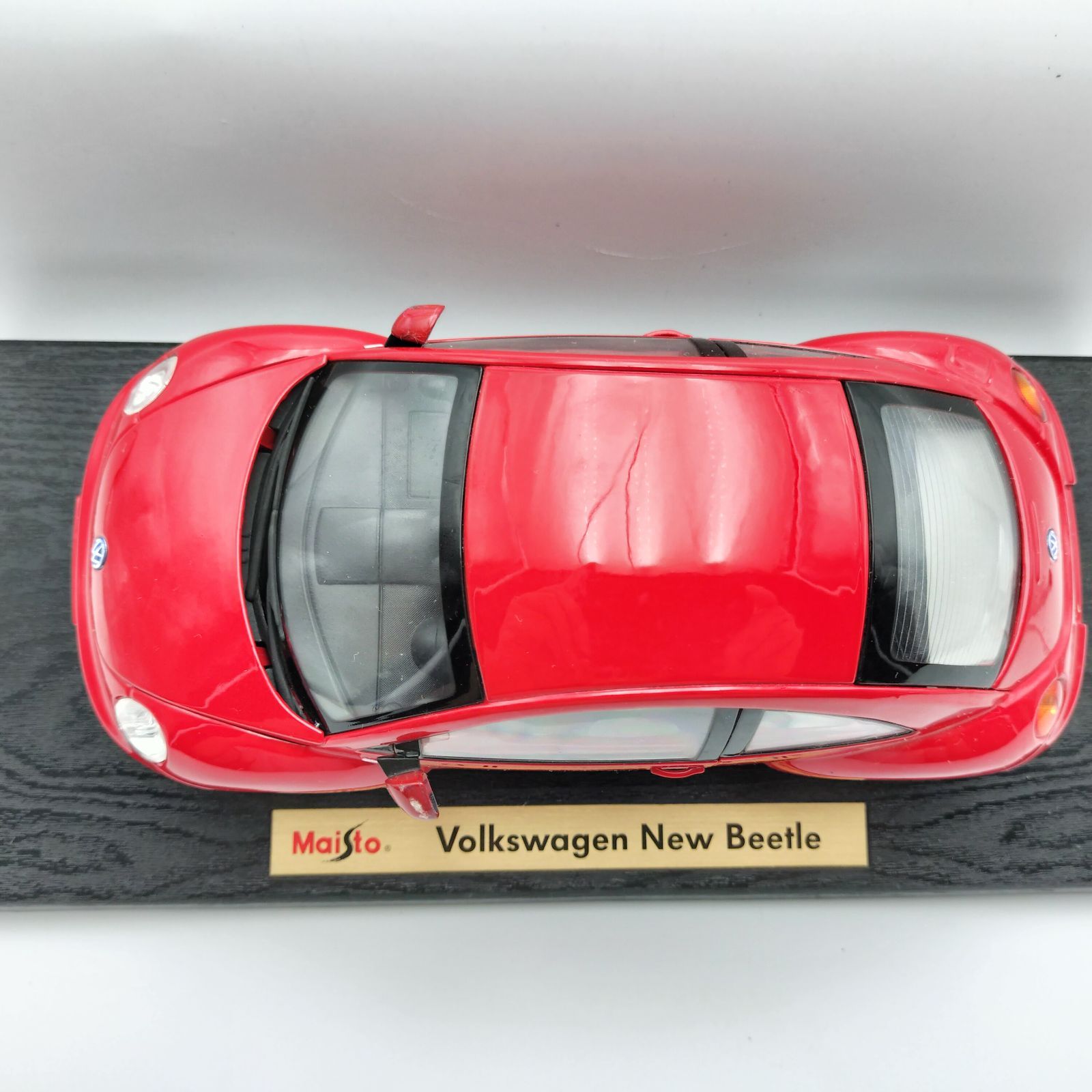 1/18 GATE　フォルクスワーゲン　ニュービートル　ミニカー　レッド Yahoo!オークション - 1/18フォルクスワーゲン ニュービートル