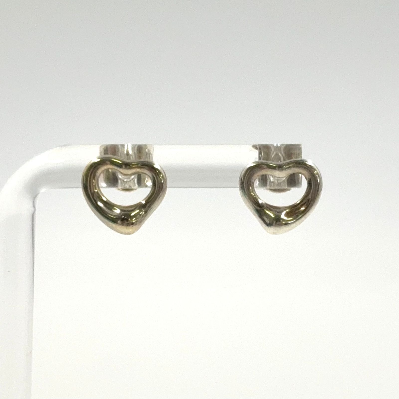 TIFFANY & Co. オープンハート AG925 シルバー ピアス - メルカリ