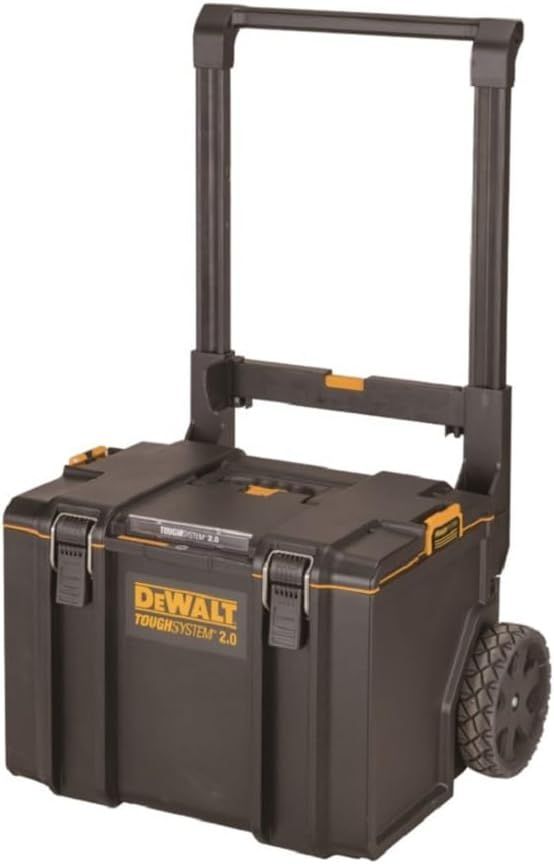 デウォルト(DEWALT) タフシステム2.0 システム収納BOX キャリアー XLサイズ 工具箱 収納ケース ツールボックス DS450 移動用台車 積み重ね収納 DWST83295-1