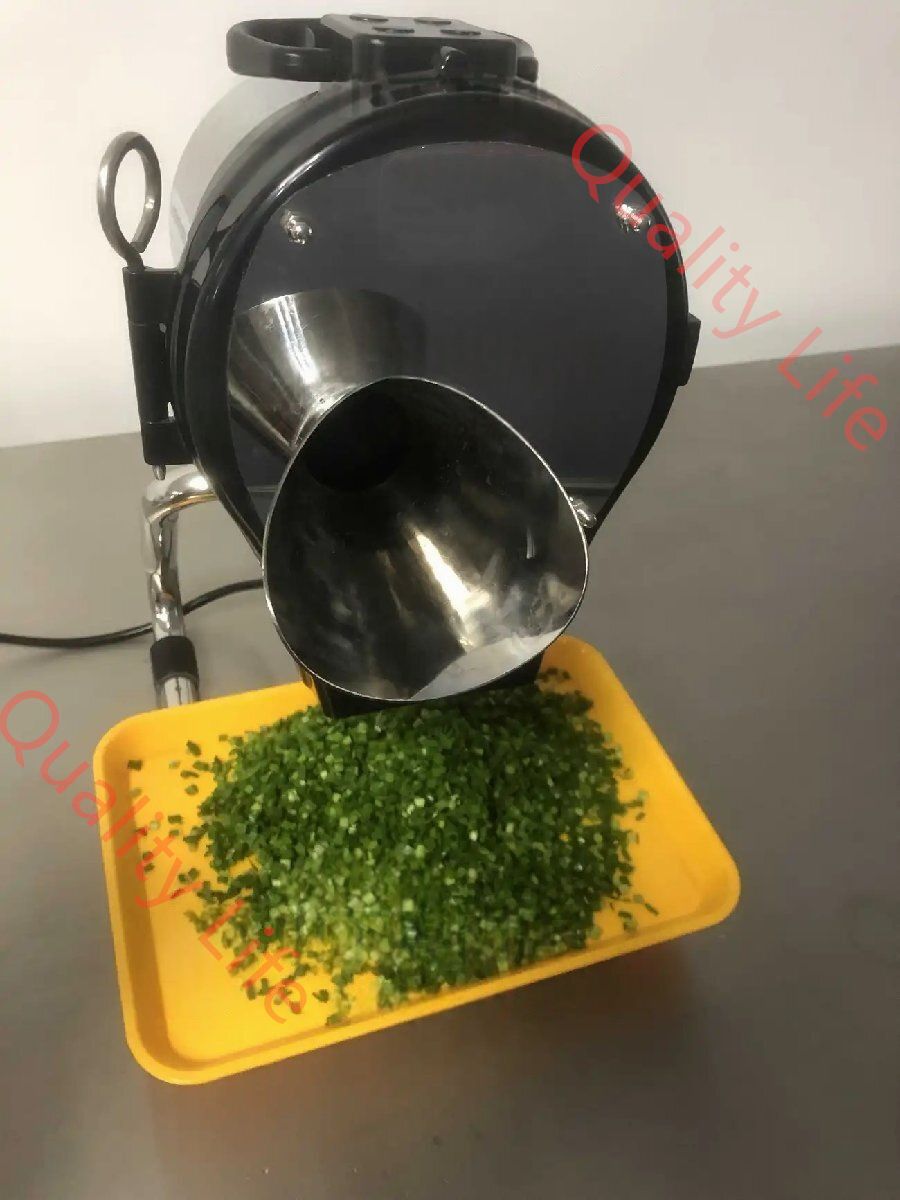 電動 青ネギカッター 業務用 フードスライサー 万能ねぎ マルチネギスライサー ラッパ投入口１0０V