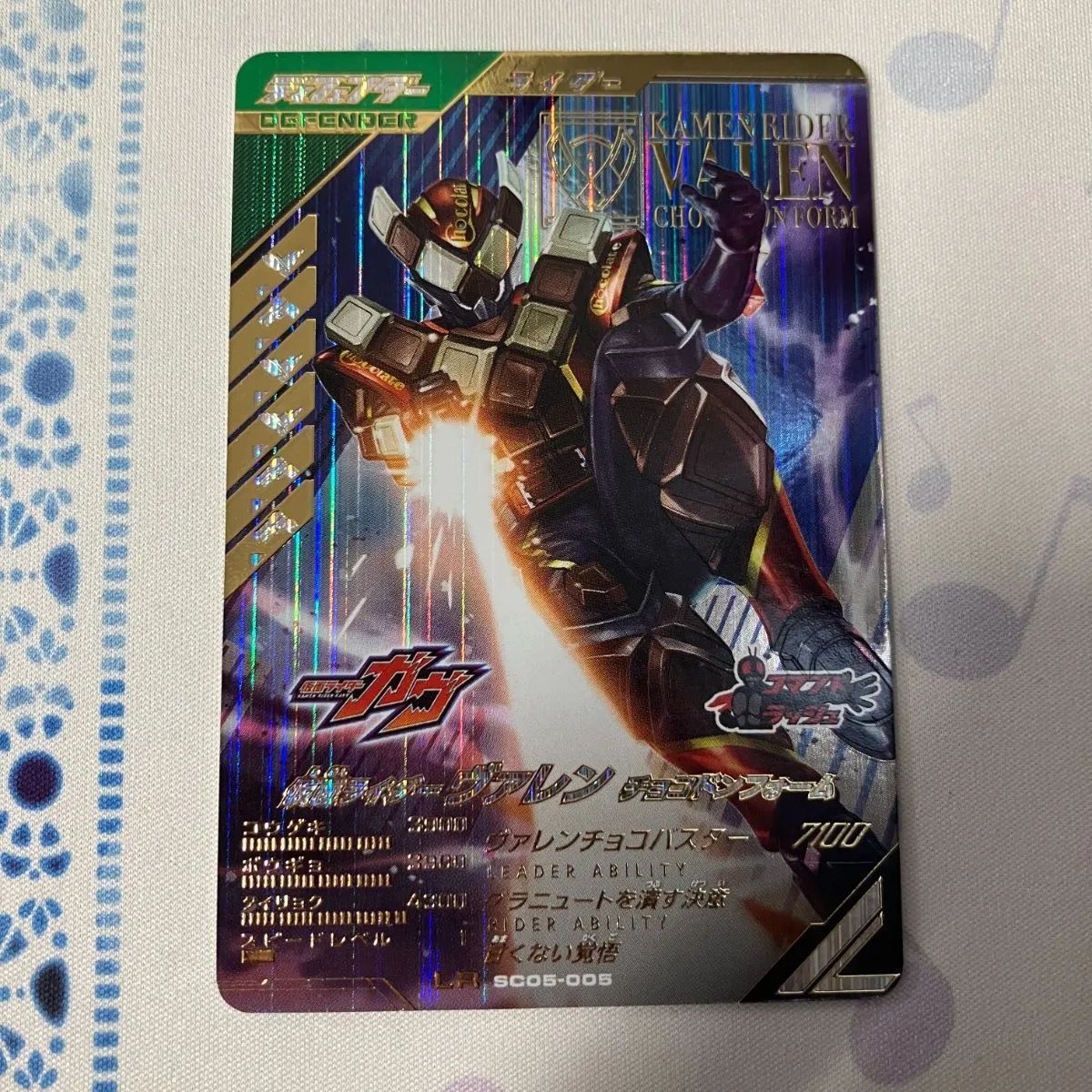 SC05-005 LR 仮面ライダーヴァレン チョコドンフォーム ちょろ