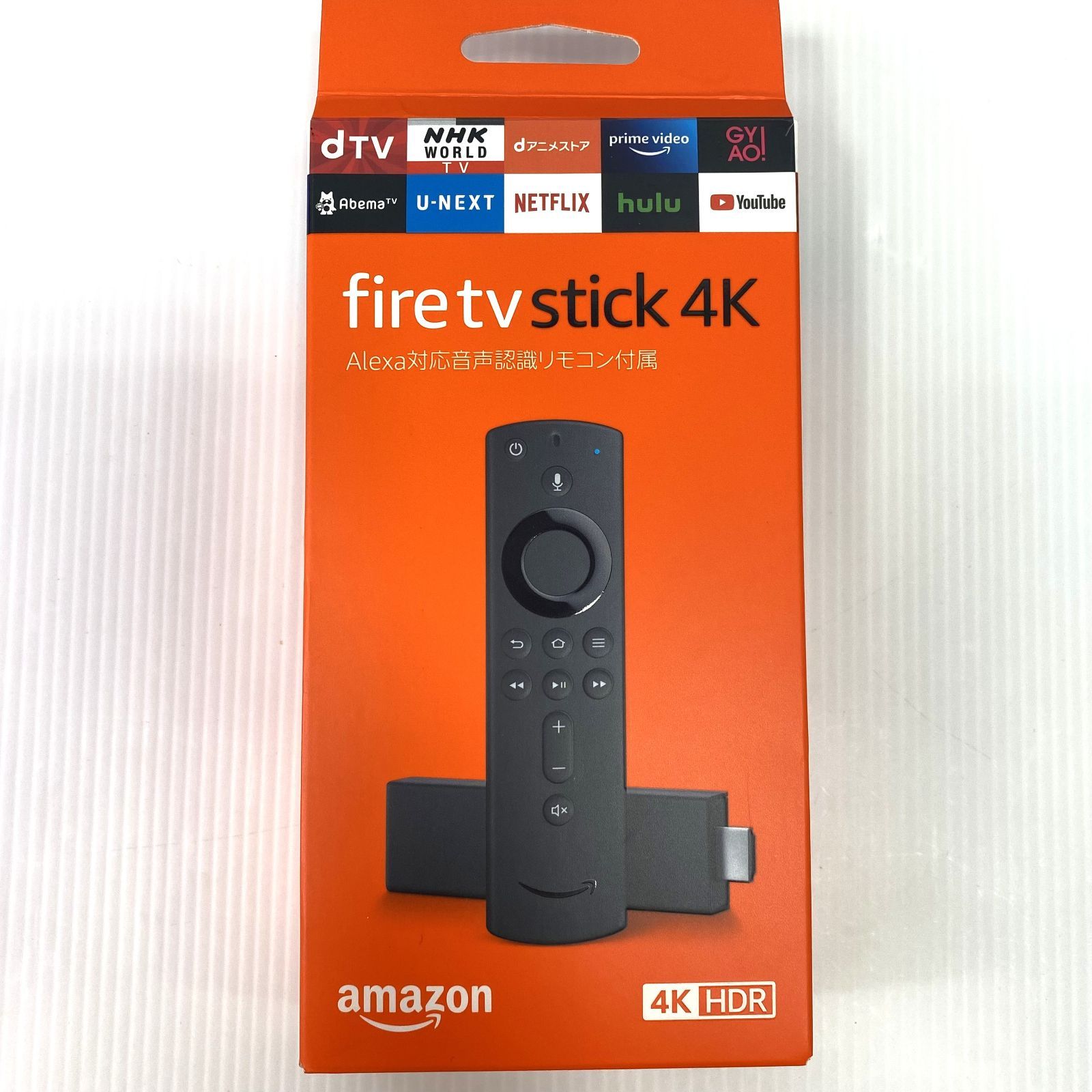fire tv stick 4k 中古美品 Amazon fire TV stick 4K 中古美品 ファイヤースティックの通販