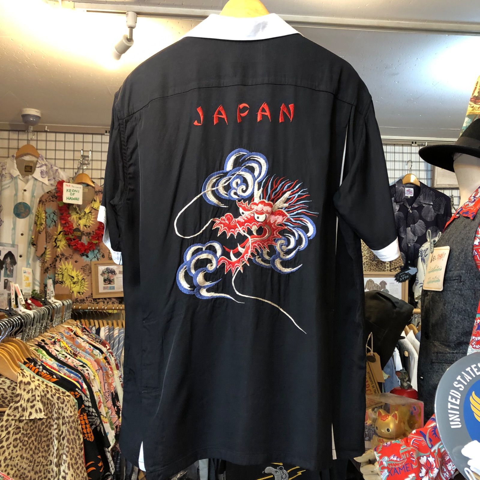 超レア⭐️ヌーピー‼️東洋テーラーボーリングシャツ　スヌーピー　Sサイズ スカジャン好き必見・スカボウリングシャツ！ TailorToyo SUKA