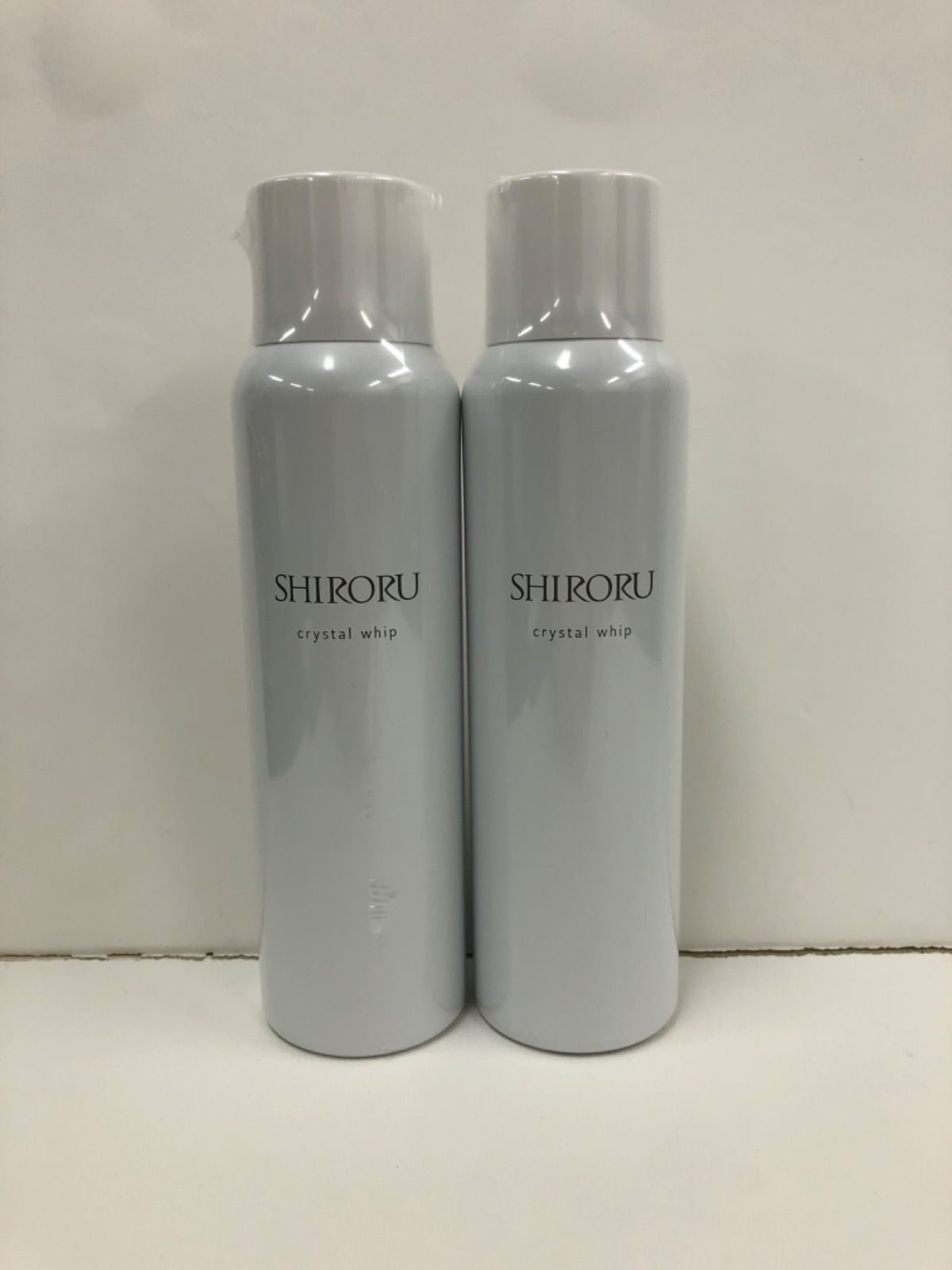 H343 SHIRORU シロル クリスタルホイップ 洗顔料 120g 2点セット
