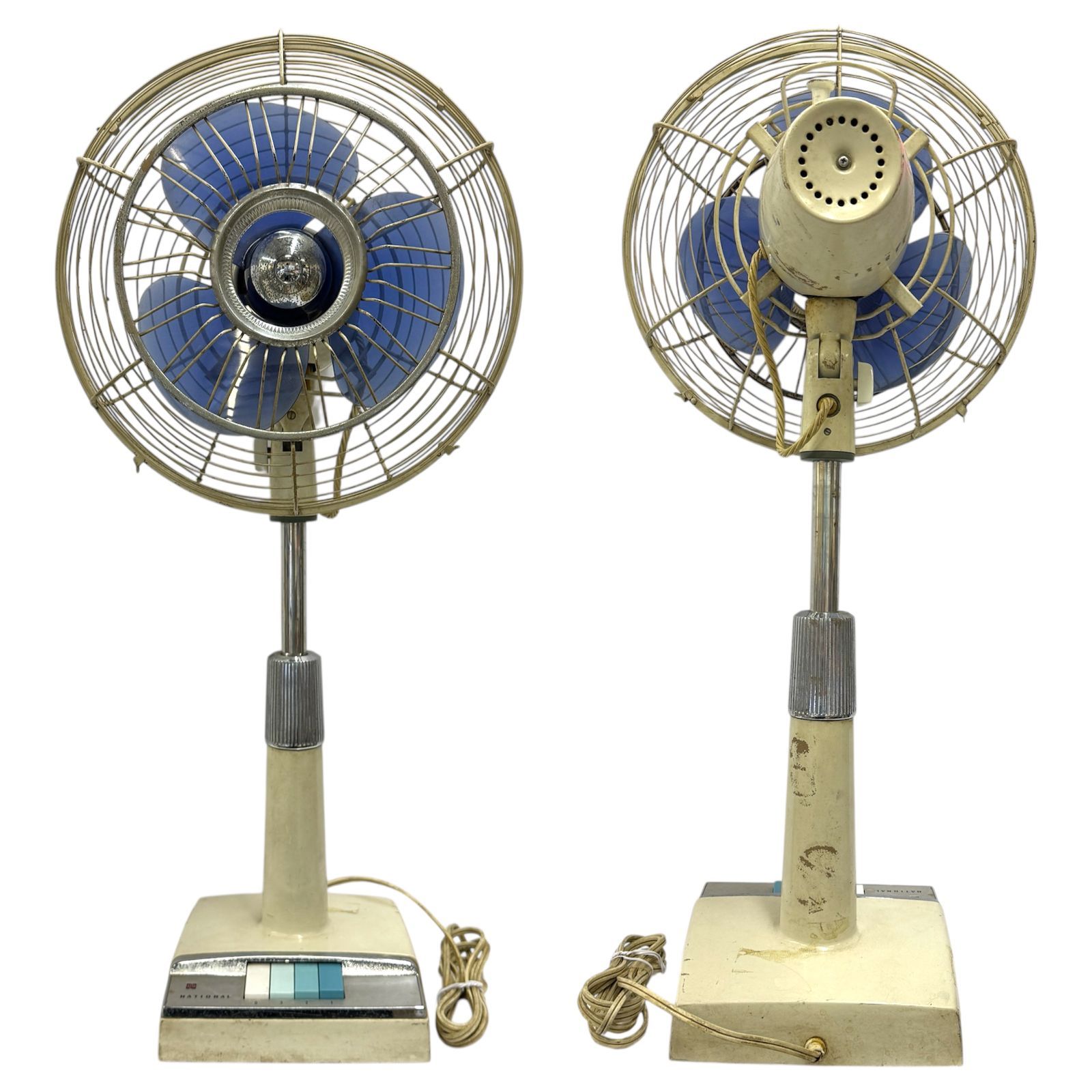 ナショナル　ビンテージ　ヴィンテージ　扇風機　昭和レトロ家電　完動品 動作確認済】 ナショナル NATIONAL (現パナソニック／Panasonic