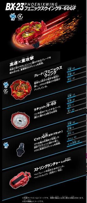 ベイブレードx フェニックスウィング BEYBLADE X ベイブレードエックス BX-23 スターター