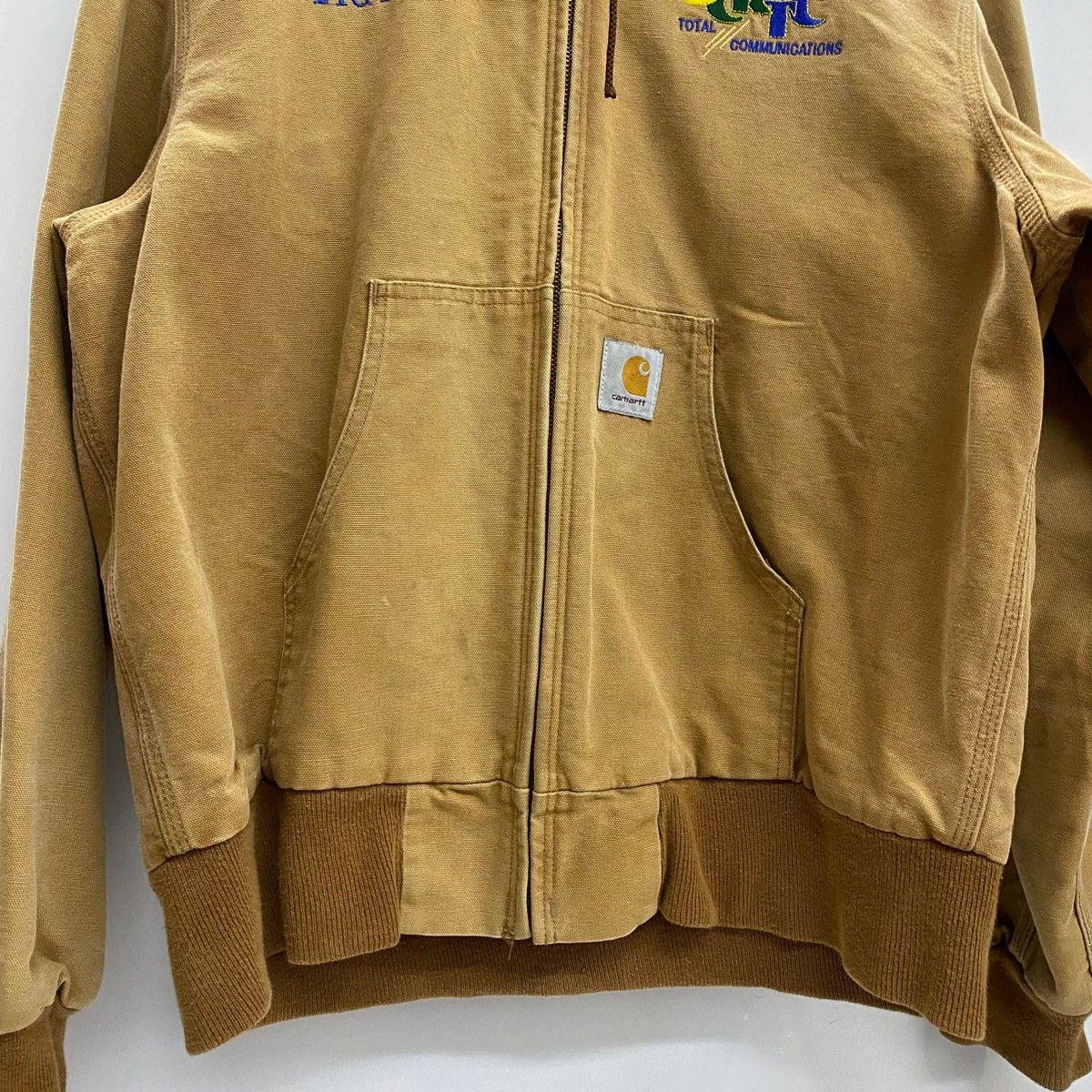 カーハート Carhartt アクティブジャケット パーカー 裏地チェック 