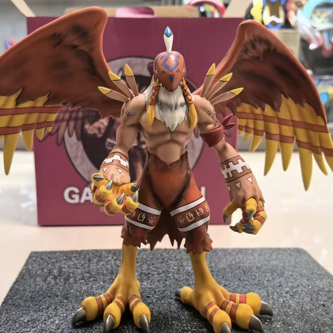 デジモンアドベンチャー超進化シリーズ　ガルダモン バンダイ デジモン超進化シリーズ ガルダモン - 「宝の森」昭和