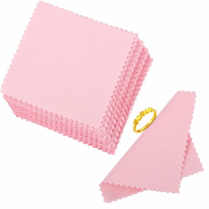 YFFSFDC 銀みがきクロス 8cm×8cm (50枚入り)大容量高性能