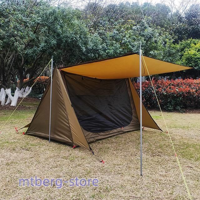 TOMOUNT公式】パップテント tc 軍幕テント2人用 ポリコットンテント