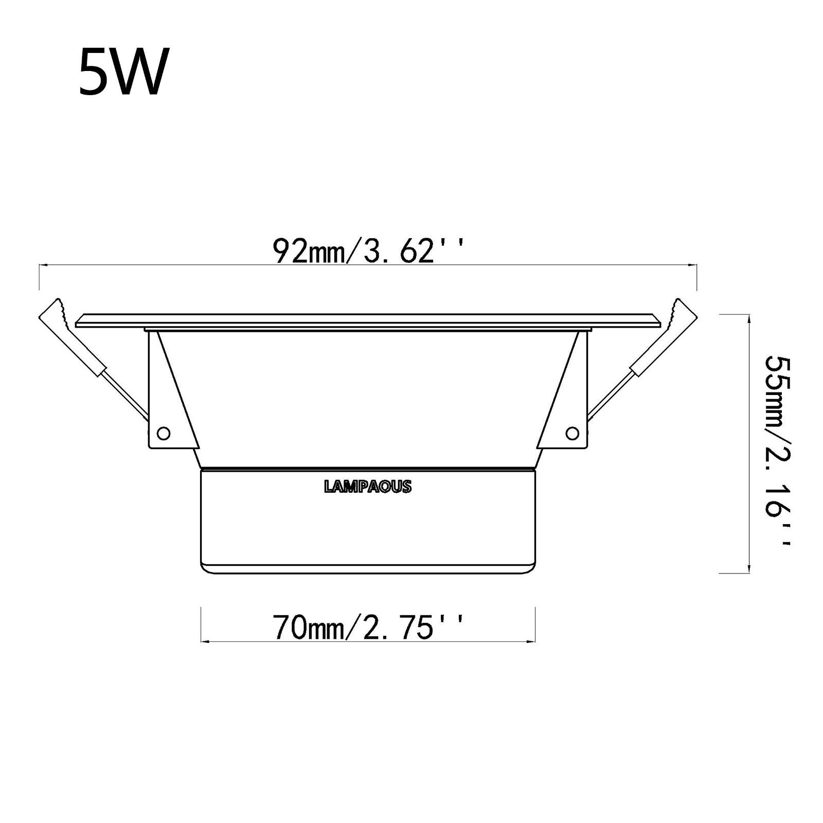 無段階調光 4pcs