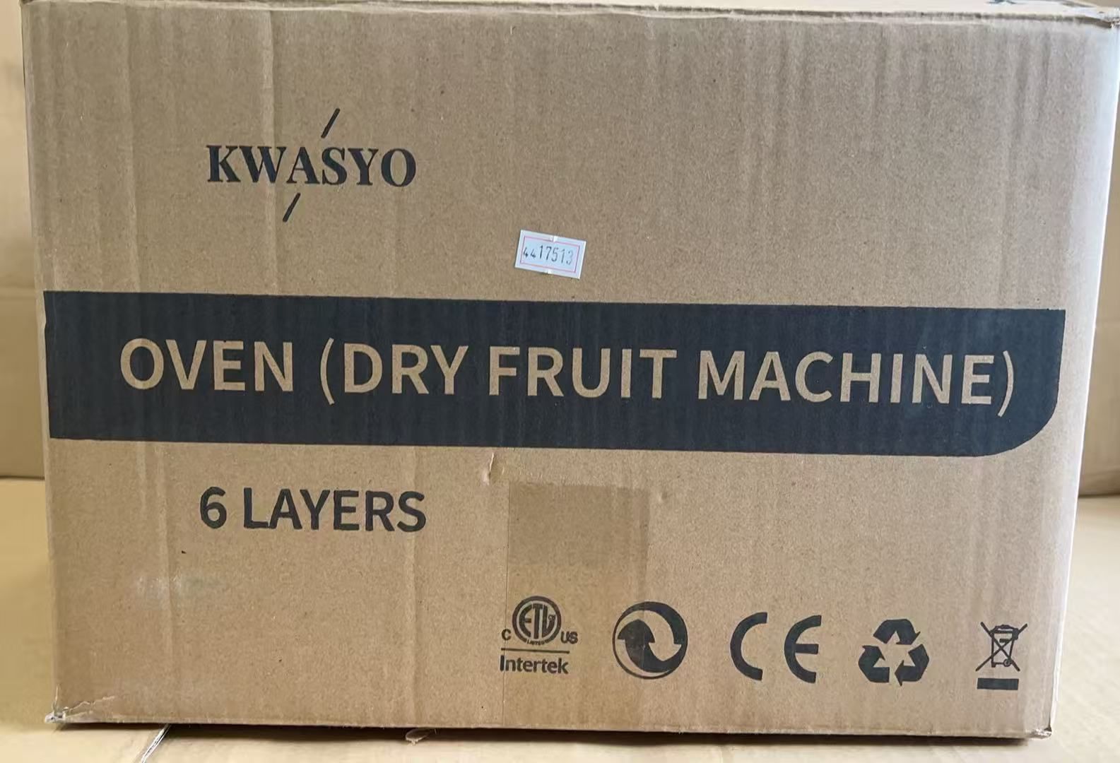 6層フードドライヤー ステンレス鋼製食品乾燥機