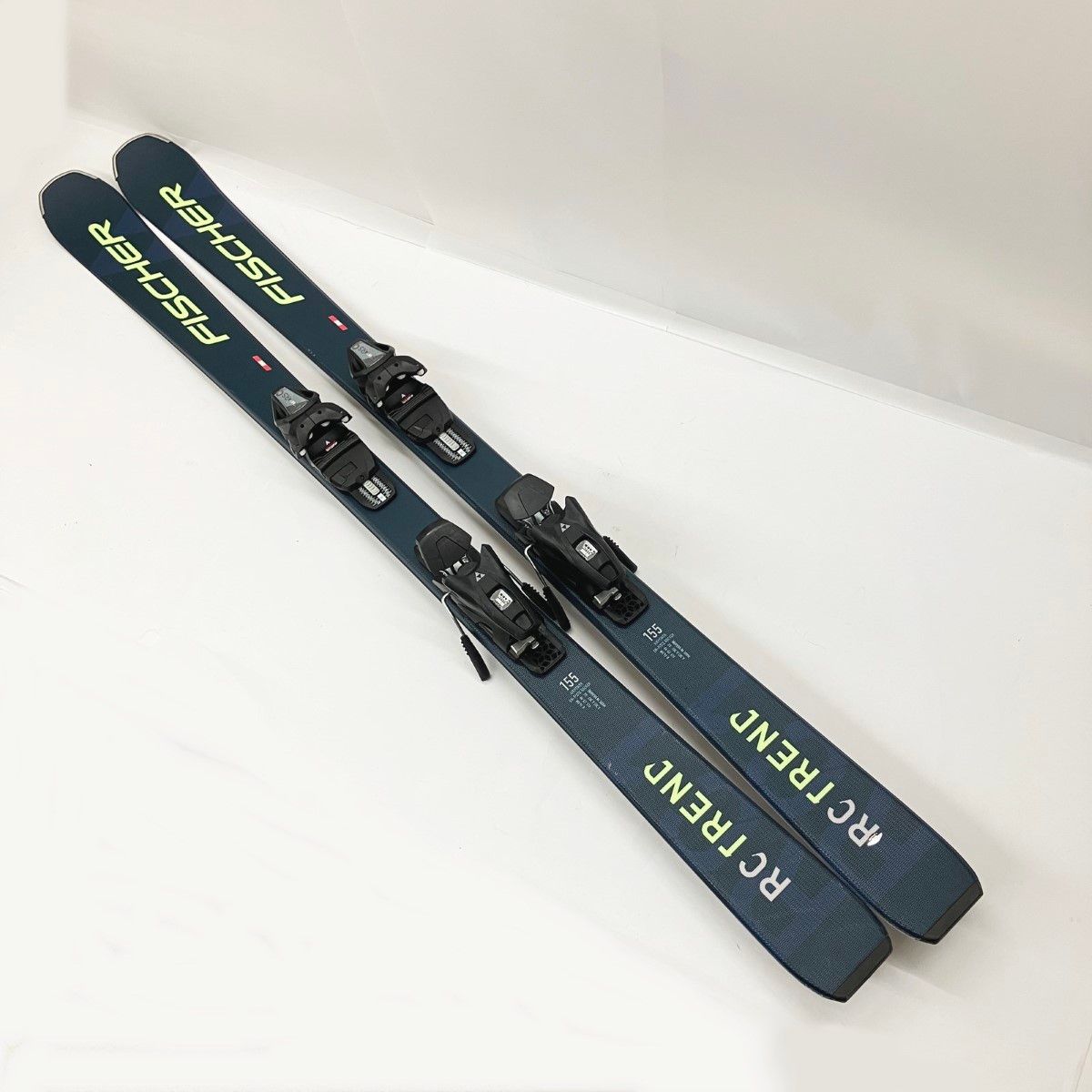 〇〇FISCHER フィッシャー RC TREND Fischer RS9 22-23モデル 155ｃｍ ネイビー x イエロー スキー スキー板