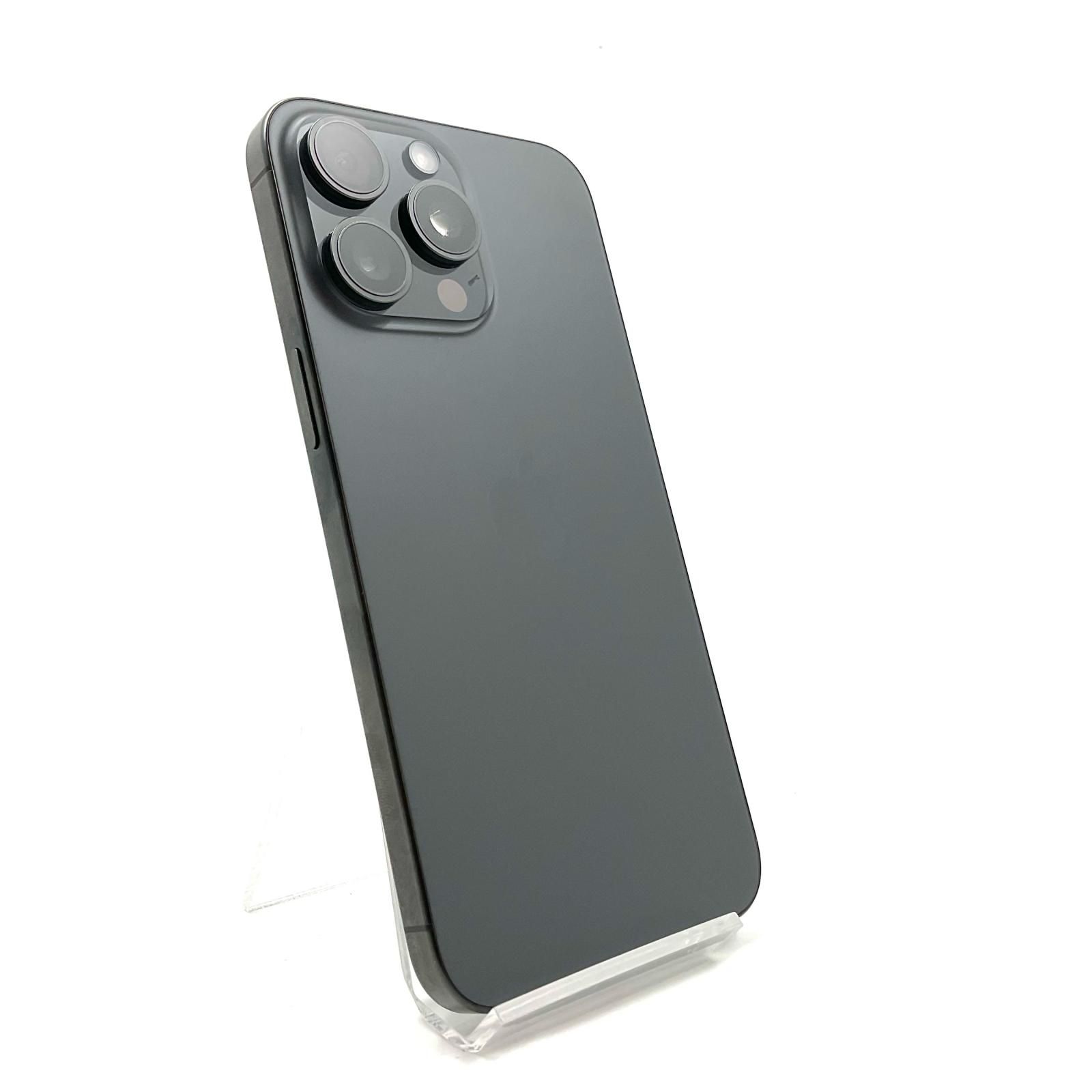 iPhone 15 Pro Max 256GB ブラックチタニウム SIMフリー 白ロム 動作 済 89% 全額返金保証 最速発送