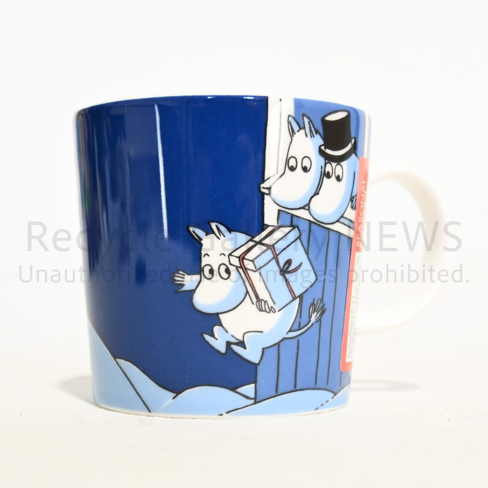 ARABIA Christmas Surprise 2009年冬季限定マグカップ リサイクル ARABIA アラビア Moomin ムーミン マグカップ Christmas surprise(2009