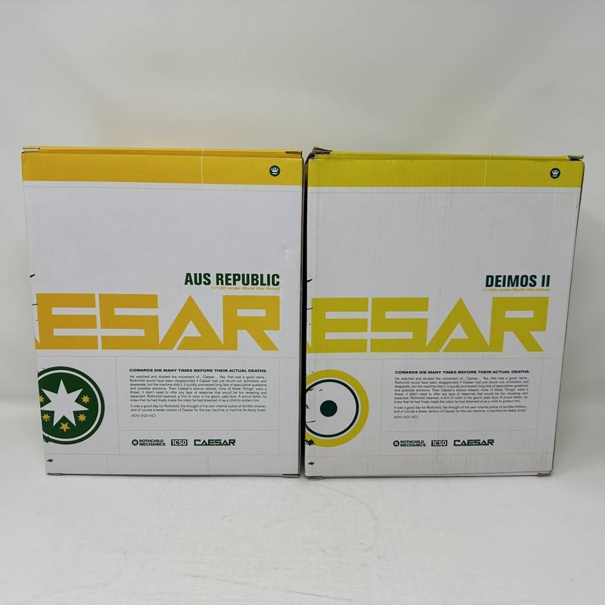 2体セット】 threeA 1/12 WWR CAESAR DEIMOS Ⅱ ＆ ARD 2体セット / 3A
