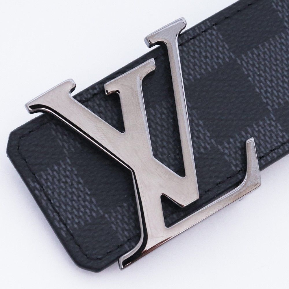 LOUIS VUITTON ベルト・LV イニシャル 40MM リバーシブル ダミエ