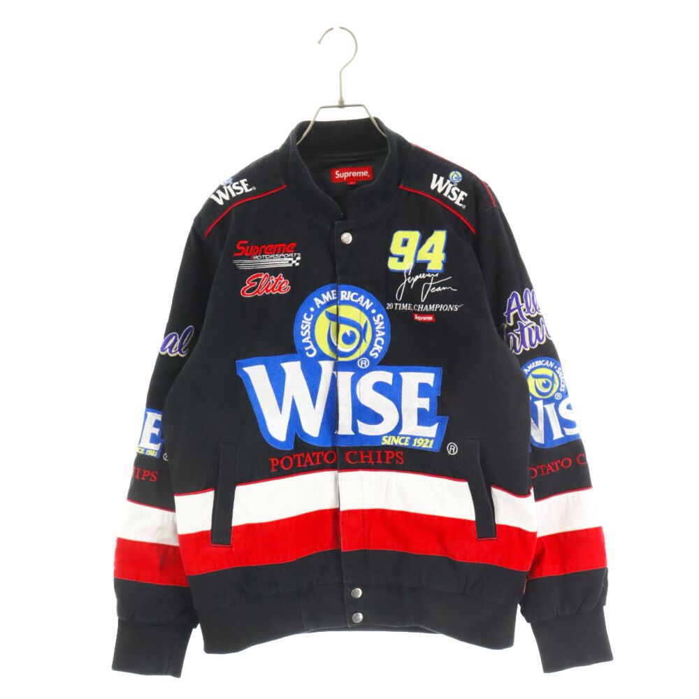 SUPREME (シュプリーム) 13AW Wise Lacing Jacket ワイズレーシングジャケット ブルゾン ブラック - メルカリ