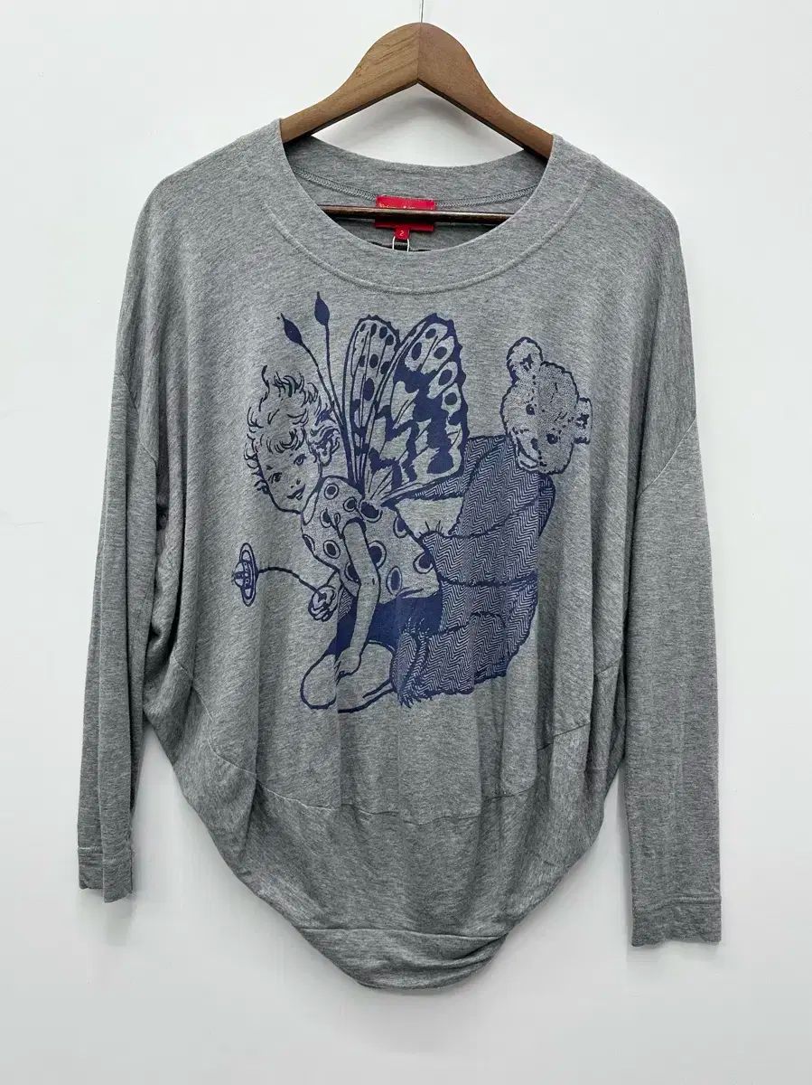 Vivienne Westwood レッドラベルの グラフィック 長袖